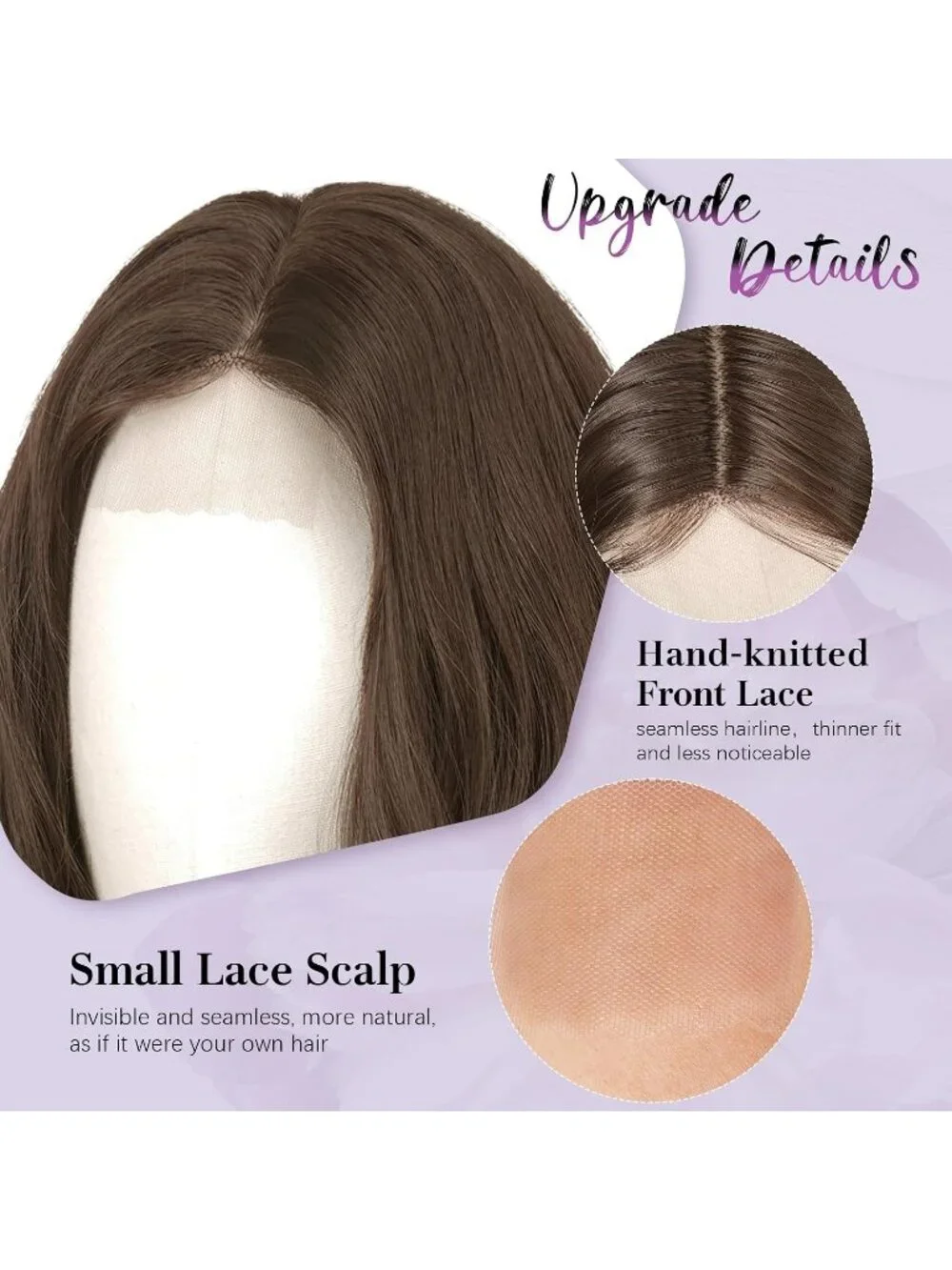 Women's Rose Gold Pink 28 Inch Lace Front Soft Synthetic Long Wavy Curly Wigs